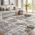 DMOYEST 10x12 Area Rug for Living Room, Washable & Non Slip Large Indoor Carpet by DMOYEST