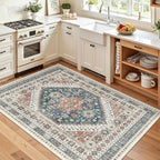 Madane Area Rug 3x5, Entryway Washable Vintage Runners Bedroom Non Slip Indoor - Image 2