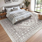 zesthome 8x12 Area Rugs, Stain Resistant Washable Rug, Ultra-Thin Rugs - Image 9
