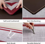 Mattitude Kitchen Mats Set of 2 Cushioned 0.47 inch Thick Rugs Non-Skid - Image 5