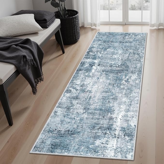 Soalmost Runner Rug 2x5 Washable Non-Slip Kitchen Runner Rugs by Soalmost