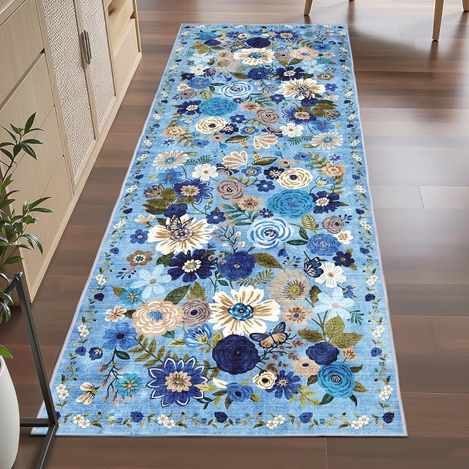 Rug for Hallways Kitchen Rug 3x7, Non Slip Washable Runner Rug - Image 5