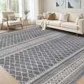 cotiled 5x8 Area Rugs Living Room Rug: Washable Boho Rugs by COTILED