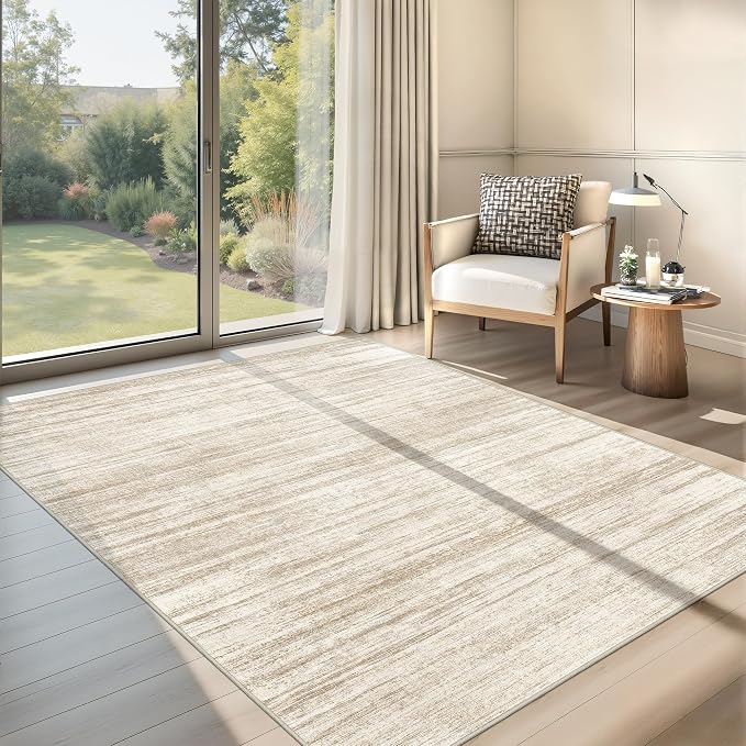 3x5 Washable Area Rug for Entryway, Soft Kitchen Rugs Non Slip for Dining Room - Image 3