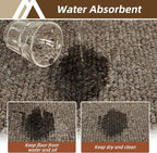 COSY HOMEER Kitchen Rugs Sets 2PCS, Non-Slip Washable Kitchen Mats - Image 5