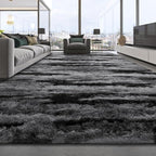 Deerhoo Large Shag Area Rugs 6 x 9, Tie-Dyed Plush Fuzzy Rugs - Image 2