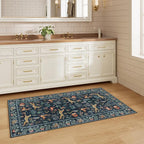 DUKINO 2x4 Rug for Hallway, Washable Kitchen Runner Rug - Image 9