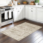 Soalmost 2x3 Washable Rugs for Kitchen, Powder Room Small Area Rug Non-Slip - Image 3