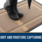 OLANLY Front Door Mat Indoor Outdoor Entrance, Waterproof All-Season, - Image 4