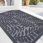 OLANLY Door Mat Indoor Outdoor Entrance, Waterproof All-Weather All-Season by OLANLY