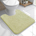 OLANLY Toilet Rugs U-Shaped 20x20, Extra Soft Absorbent Chenille Contour by OLANLY