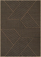 Lahome Enfys Modern Geometric Outdoor Easy Jute Rug, 5x7 Patio Living Room Rug - Image 6