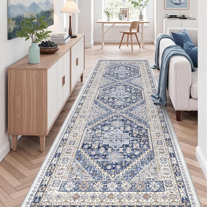 zesthome 3x10 Runner Rug Non Slip Washable - Image 3