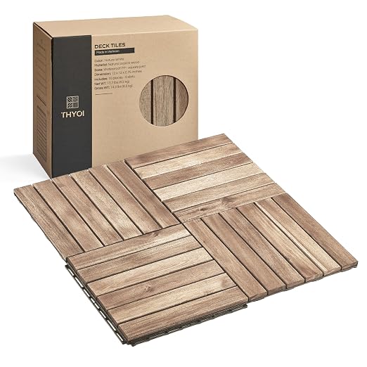 THYOI Premium Deck Tiles, Patio Flooring by THYOI