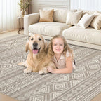 cotiled 12x15 Area Rugs Living Room Rug: Washable Boho Rugs - Image 8