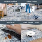 Kitchen Mats for Floor 3 Piece Set, Washable Non-Slip Farmhouse Kitchen Rugs - Image 7
