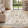 befbee 5x7 Area Rugs for Living Room, Stain Resistant Washable Rug, Non-Slip by Befbee