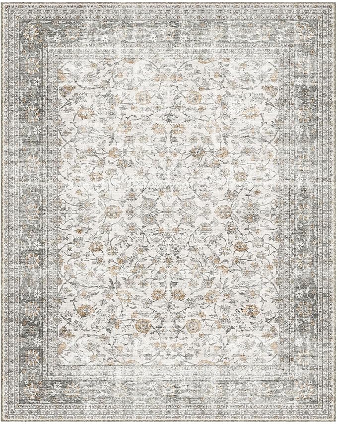 10x12 Large Rugs for Living Room: Washable Rug Stain Resistant Non Slip - Image 7
