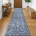 KILOCOCO Runner for Hallway 2x10 Runner Rug Printed Vintage Floral Washable Rug by Kilococo
