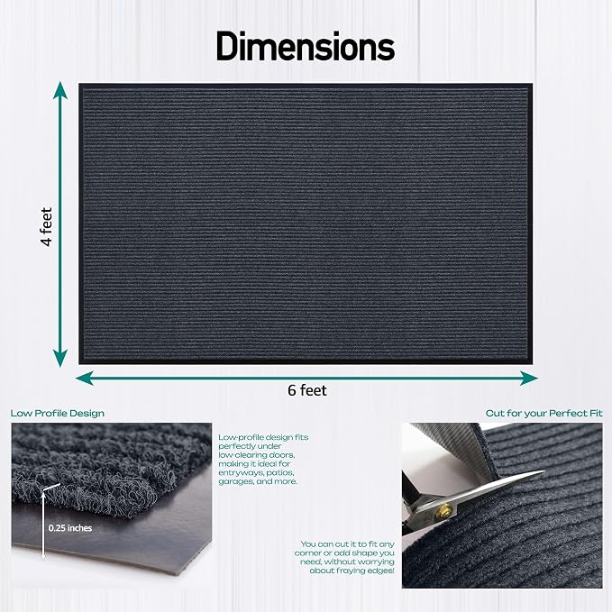 Durable Rubber Door Mat - Image 2