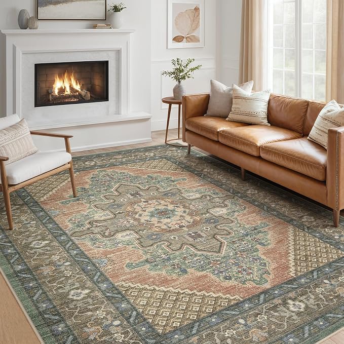 Tortania Area Rug Living Room Rugs - Image 7