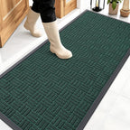 OLANLY Front Door Mat Outside Entrance 59x23, Heavy Duty Sturdy Natural Rubber by OLANLY