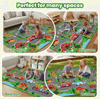 Kids Carpet Playmat Rug 118"x78.7", Car Rug - Image 8