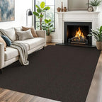 EARTHALL Washable Area Rugs 5x7 Ft Non Slip Living Room Rugs Cotton Rubber by EARTHALL