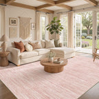 Nakagishi 7X9 Area Rugs Living Room: Washable Large Vintage Rug Neutral - Image 2