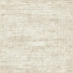 UERMEI Square Area Rugs : Washable 5x5 Neutral Modern Abstract Carpet - Image 7