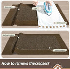 BEQHAUSE Indoor Door Mat 24" x 36", Dirt Trapper Door Mats Non-Slip Entryway - Image 9