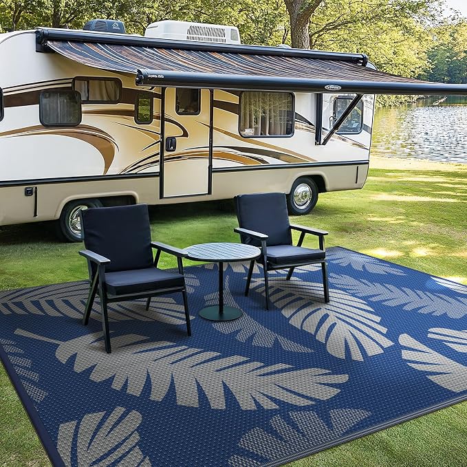 GENIMO Waterproof Outdoor Rug 6' x 9' - Image 2