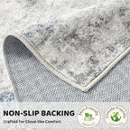 DMOYEST 3x12 Washable Runner Rug, Non Slip Low Pile Carpet Runner - Image 7
