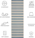 SAFAVIEH Washable Rug Outdoor Courtyard Collection - Image 5