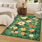 DUKINO 6x9 Area Rug, Floral Rugs - Image 5