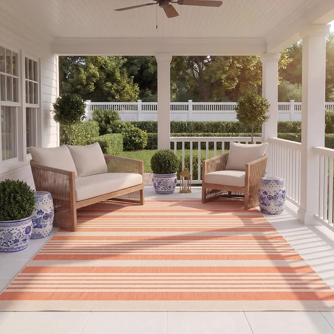 SAFAVIEH Washable Rug Outdoor Courtyard Collection - Image 9