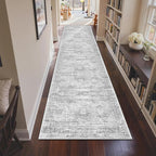 3x12 Runner Rug for Hallway, Non-Slip Long Bathroom Rugs Runner for Kitchen - Image 4