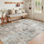 Soalmost 3x5 Rug, Abstract Small Area Rug by Soalmost
