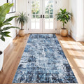 4x10 ft Extra Wide Hallway Rug – Non-Slip Washable Rubber-Backed Large Carpet by ZHXXUJ