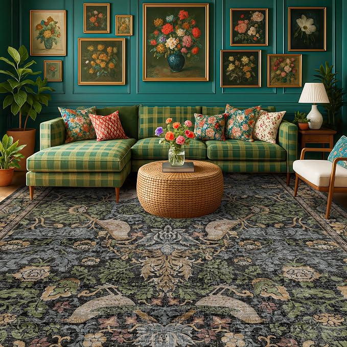 Hazo Haus Washable Living Room Rug 7x9 - Image 6