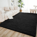 Litanika 4x6 Shag Area Rug for Living Room Bedroom, Non-Shedding Modern Indoor by Litanika