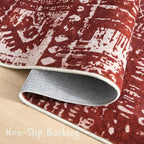 Rugcomf Living Room Rug 6x9 Rug Machine Washable Boho Area Rug Non Slip - Image 3