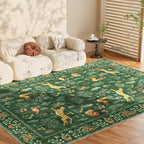 DUKINO 6x9 Rug, Washable Animal Living Room Rug - Image 9