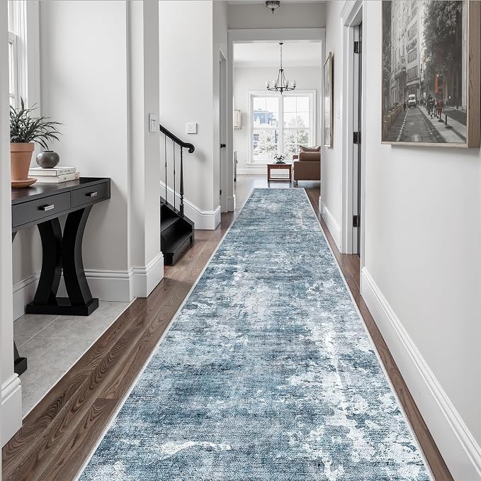 Soalmost Runner Rug 2'6" x 16' Washable Non-Slip 2.5x16 ft Long Runner Rugs - Image 4
