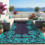 Garvee Outdoor Rugs 8’x10’ Waterproof Reversible Mats, Large Area Plastic Straw - Image 8