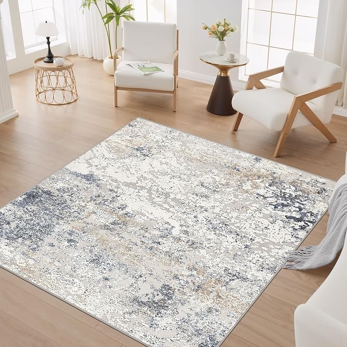 DMOYEST Square Area Rug Living Room Rugs - Image 6