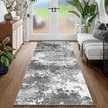 2x6 Rug Runners for Hallways Kitchen Non Slip Washable Grey Entryway Runner Rugs by Acapet