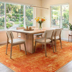 RELEANY Washable Area Rugs 5'x7' Non-Slip Modern Abstract Soft - Image 3