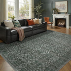 DCX 8x10 Neutral Rug, Kid & Pet Friendly by DCXWashableRug