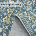 Washable 2x4 Entryway Area Rugs: Anti-Slip Thin Kitchen Carpet Indoor - Image 3